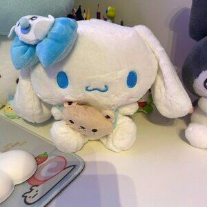Cinnamoroll with Milk Bow Plush